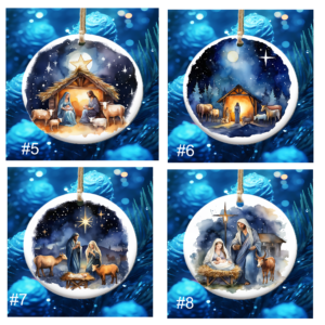 Christmas Ornaments 5-8