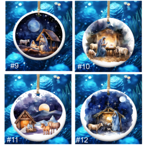 Christmas Ornaments 9-12